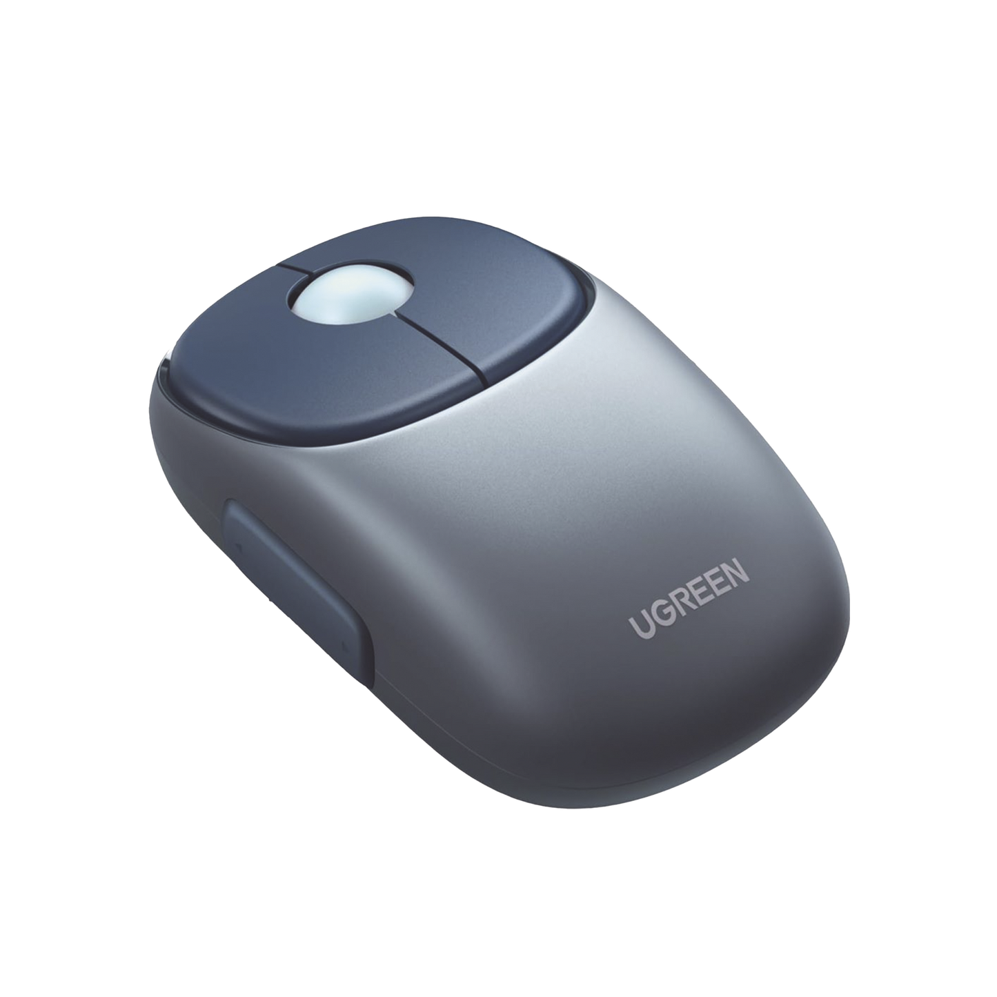 Mouse Inalámbrico FUNï¼? / Recargable / 2.4G & Bluetooth / 4 Niveles de DPI / Silencioso / Ergonómico / 5 Botones / Compatible con Windows, macOS 10.5, Android iOS Linux y Chrome OS / Color Azul