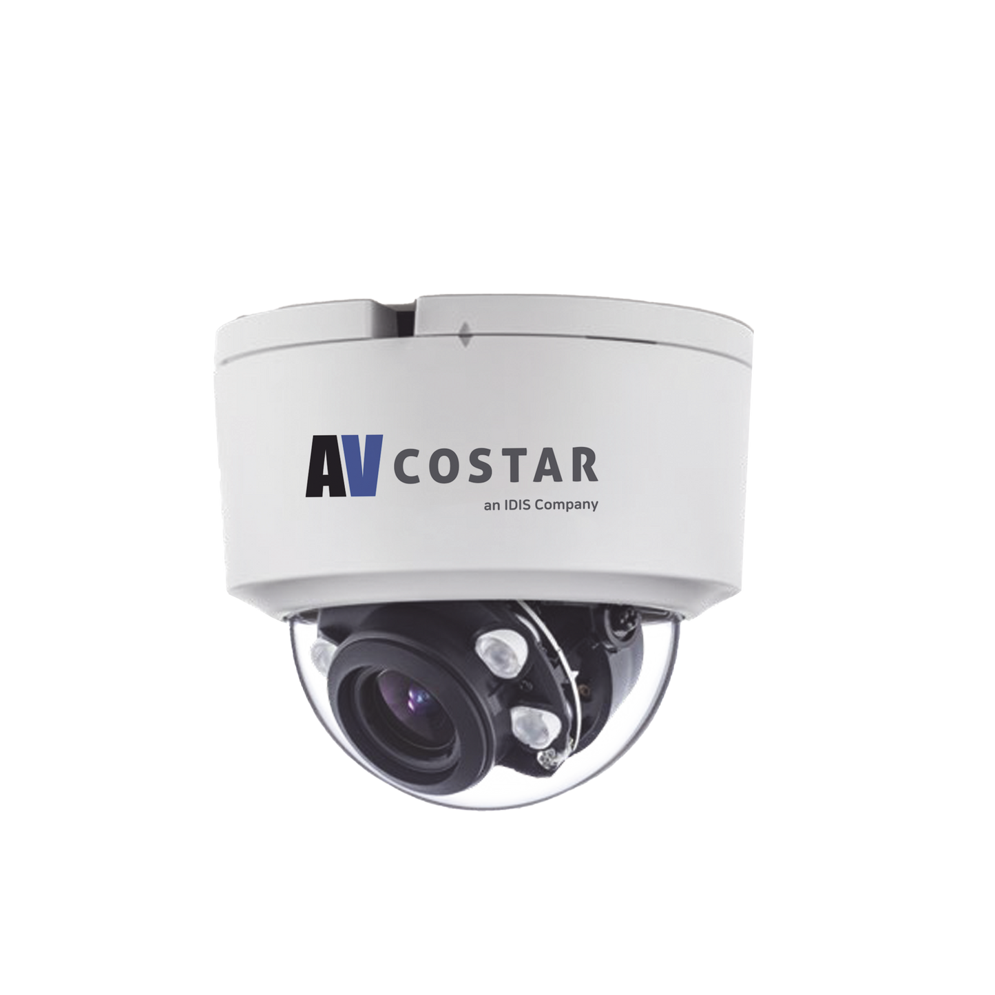 Domo IP Lente Varifocal 2.7-13.5mm | Full HD | Interior | 20M IR NightView | H.265 | 120 dB WDR | I/O Audio Y Alarma | Soporta MicroSD hasta 1TB | ONVIF | PoE | Cruce de línea | Intrusión | Merodeo | NDAA