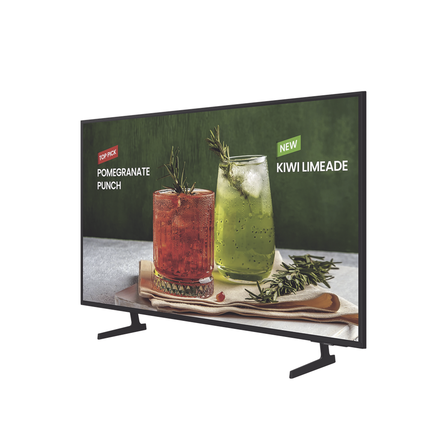 Television para negocios de 75" Resolucion UHD 4K (3840x2160p) / Tizen / Entradas de Video HDMI / Bocinas Integradas / WIFI 5 / eARC.