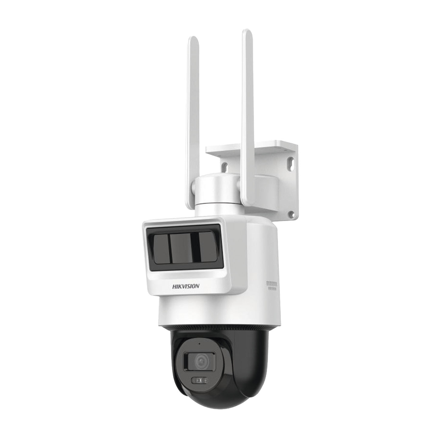 Kit Solar IP All in One / Doble Detección (Radar + PIR) / PT IP 4 Megapixel / Lente 4 mm / Panel Solar / Batería de Respaldo de Litio 50.76Wh (Hasta 1.5 días) / Conexión 4G / Audio de Dos Vías / Accesorios de Inst. / Dir