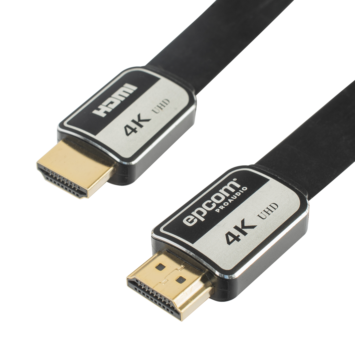 Cable HDMI de 10m | Alta Definición | Version 2.0 | Alta velocidad 18Gbps | 4K@60Hz | Conectores Chapados en Oro | Tipo Plano