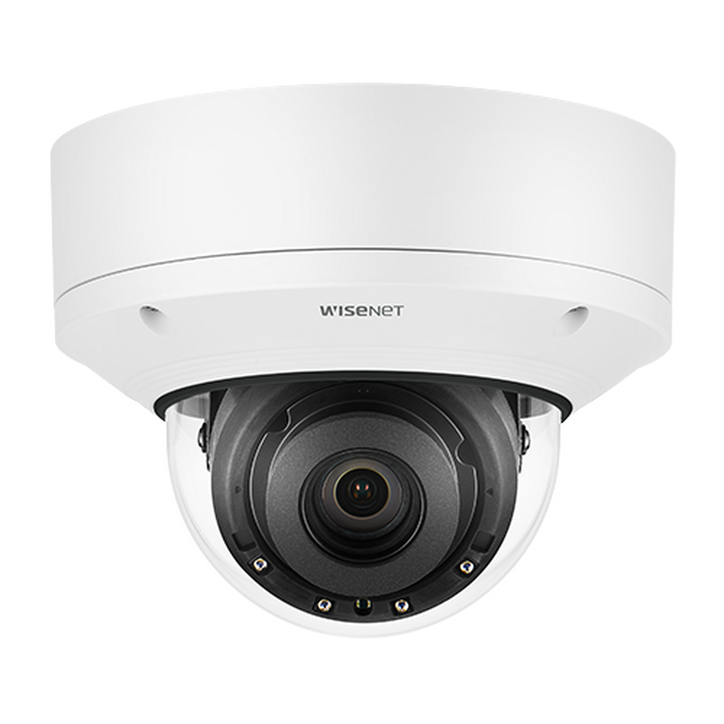 Cámara Domo 2MP con IA, Antivandalica / Lente Motorizado de 4.38 A 9.33mm / P-Iris, WDR 120dB / Ranura SD / IP66 IP67 IP6K9K IK10+ NEMA4X