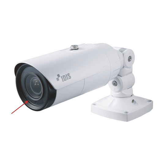 Mica de cristal Solido para camara bala IDIS