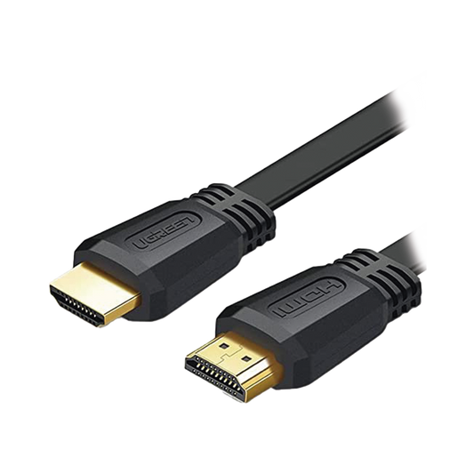 Cable HDMI 2.0 Plano de 5 m / 4K@60Hz / HDR / 3D / HEC (Canal Ethernet HDMI) / ARC (Canal de Retorno de Audio) / Color Profundo de 48 bits / Audio de 32 canales / HDCP /Audio Dolby  HD 7.1 / 18 Gbps / Estañado y Triple Blindaje / Anti Interfere