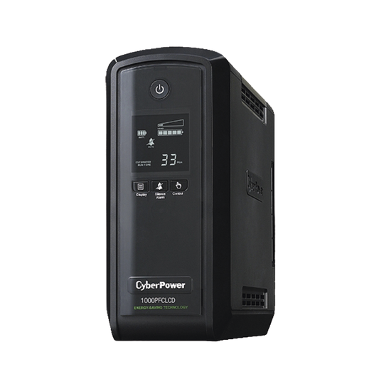 UPS de 1000 VA/600 W, Topología Línea Interactiva, Entrada 120 Vca NEMA 5-15P, Onda Senoidal Pura, Tipo Torre, Con 10 Tomas NEMA 5-15R