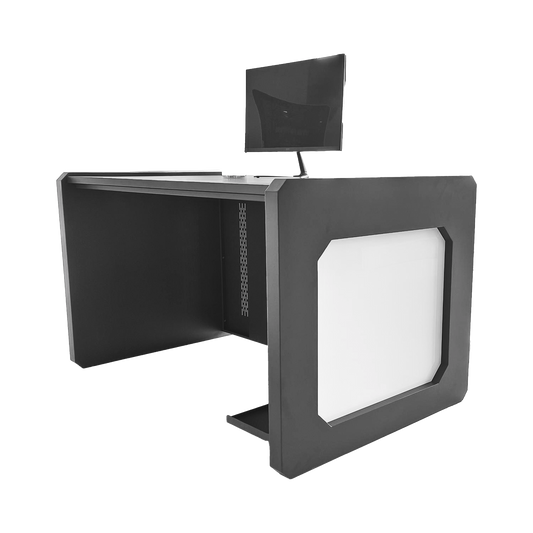 Estación Mobiliaria Profesional de Monitoreo y Control / Videovigilancia / Acceso / Alarmas / Etc... / Metálica / Color Gris Oxford