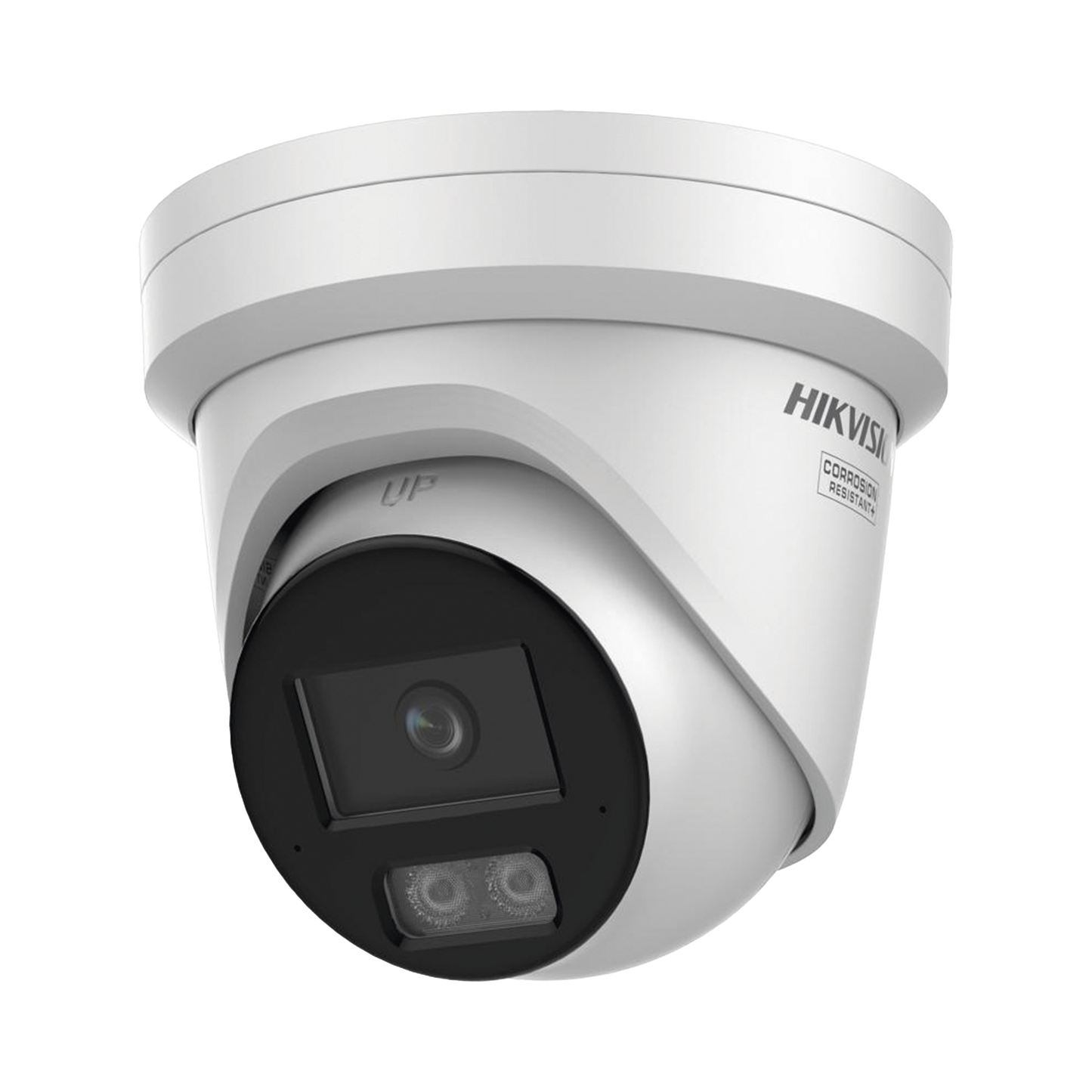 [Dual Light + ColorVu] Turret IP 8 Megapixel / Lente 2.8 mm / 40 mts IR + 40 mts Luz Blanca /  Microfono Integrado / Exterior IP67 /   WDR 130 dB / Videoanaliticos (Filtro de Falsas Alarmas) / Captura Facial / ACUSEARCH