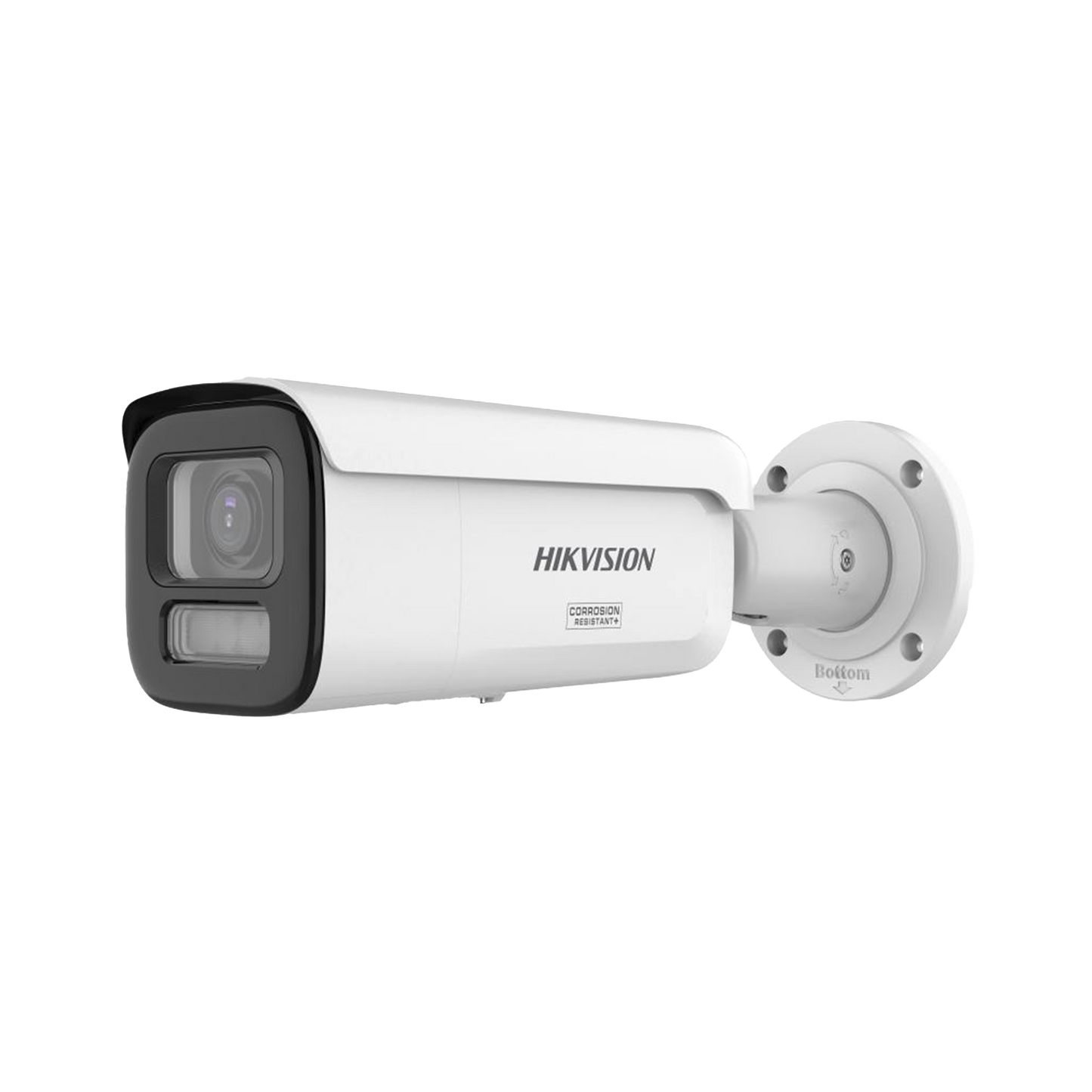 [Dual Light + ColorVu] Bala IP 4 Megapixel / Lente 2.8 - 12 mm / 40 mts IR + 40 mts Luz Blanca / WDR 130 dB / Exterior IP67 / IK10 / Captura Facial / Videoanaliticos (Filtro de Falsas Alarmas) / MicroSD