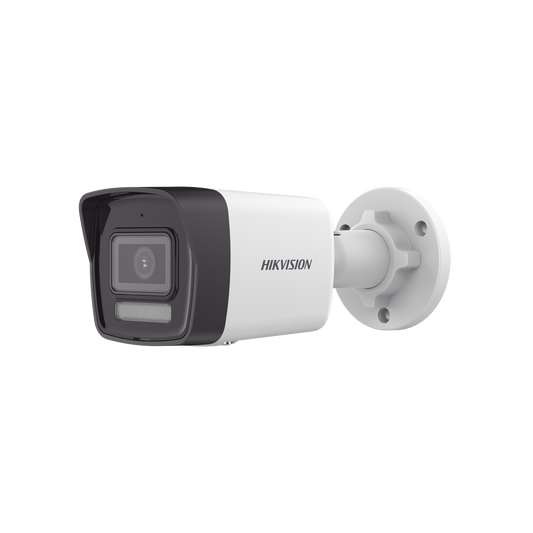 [Dual Light] Bala IP 4 Megapixel / Lente 2.8 mm / 30 mts IR + 20 mts Luz Blanca / Micrófono Integrado / ACUSENSE Lite / Exterior IP67 / H.265 / PoE / ONVIF / Micro SD