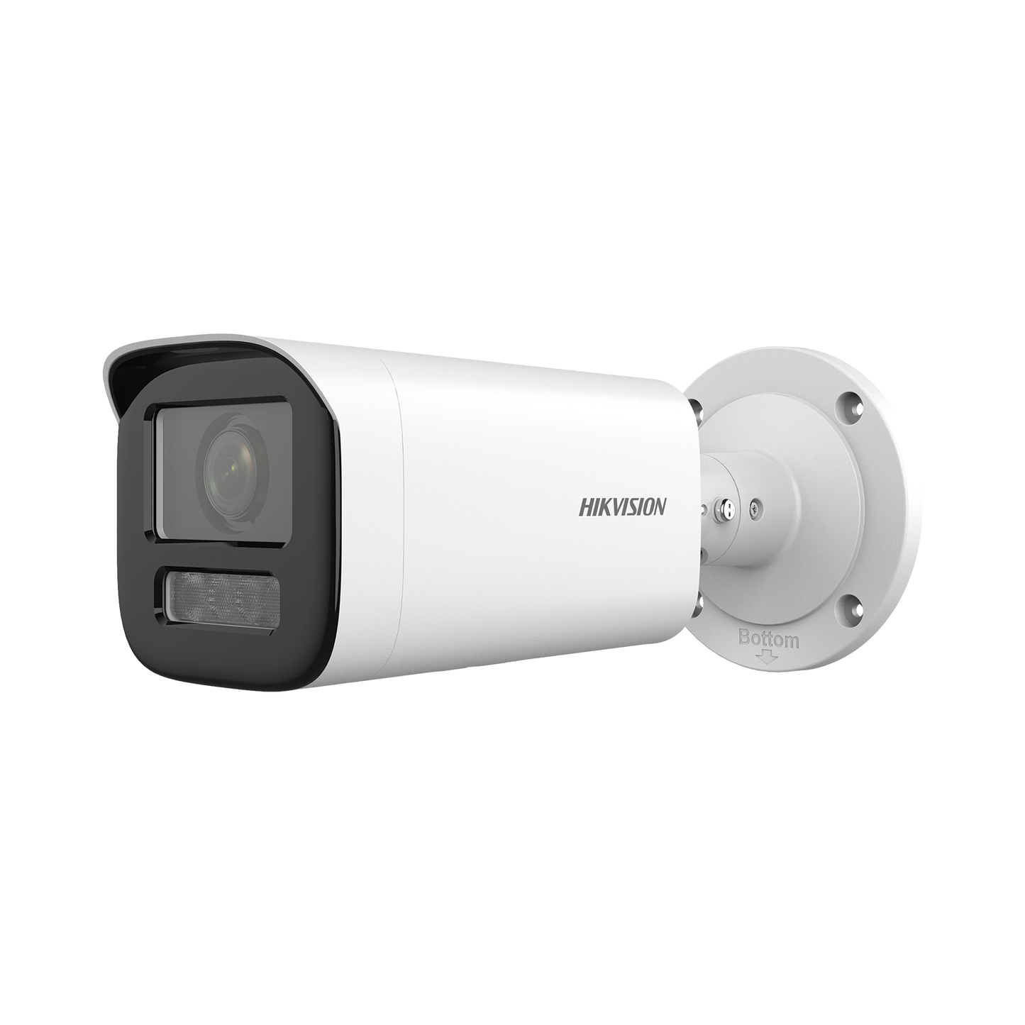 Bala IP 4 Megapíxel / Lente Motorizado 2.7 a 13.5 mm / Dual Light (50 mts IR + 50 mts Luz Blanca) / ACUSENSE Lite / Microfono Integrado / Exterior IP67 / WDR 120 dB / PoE / ONVIF / Micro SD