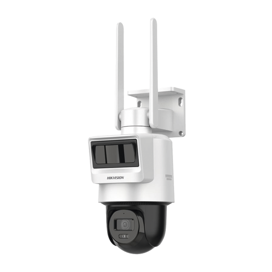 Kit Solar IP All in One / Doble Detección (Radar + PIR) / PT IP 4 Megapixel / Lente 4 mm / Panel Solar / Batería de Respaldo de Litio 50.76Wh (Hasta 1.5 días) / Conexión 4G / Audio de Dos Vías / Accesorios de Inst. / Dir