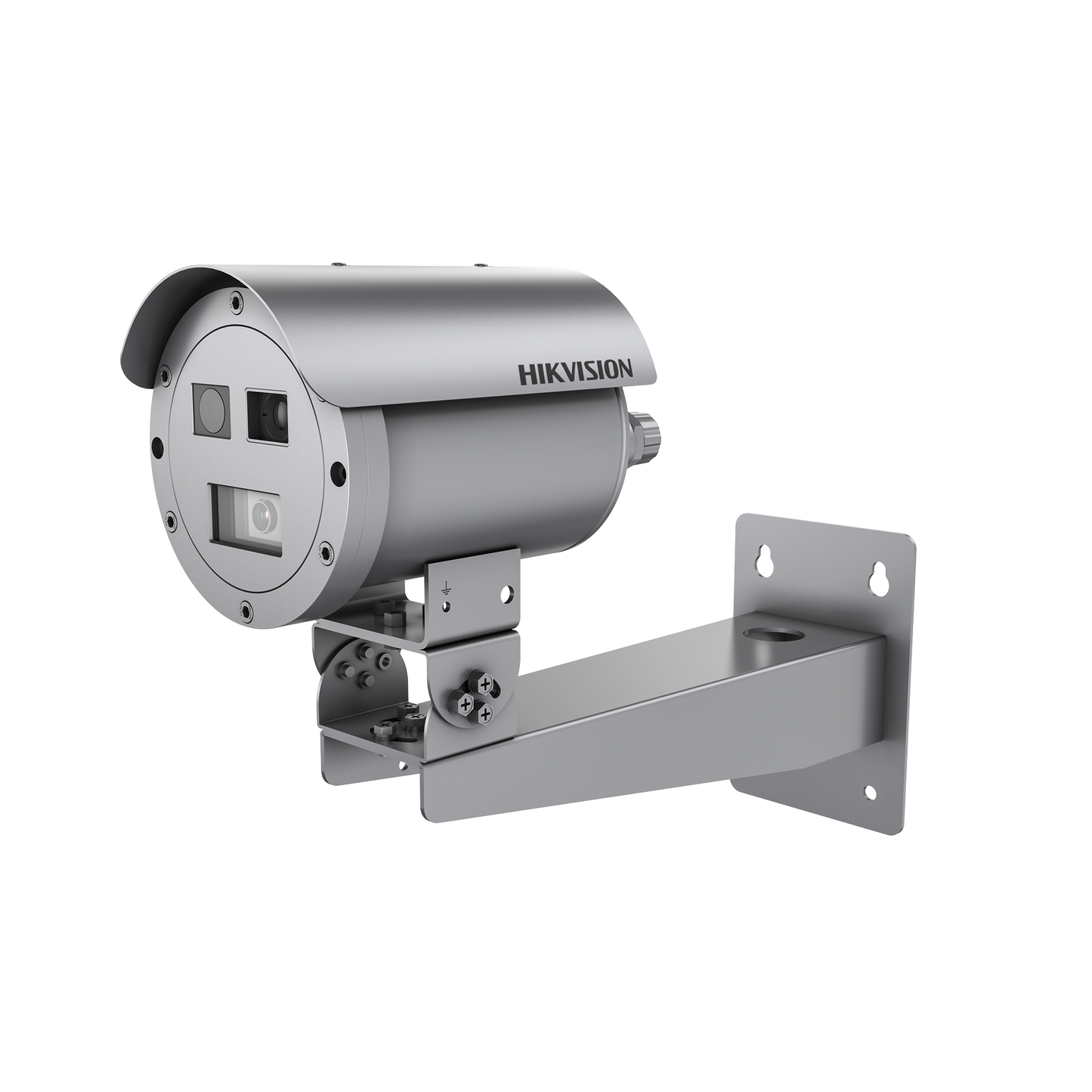 Bala IP Térmica Dual / Termico 7 mm (256 X 192) + Óptico 4 mm (4 MP) / Termométrica / Detección de Temperatura / IP68 / 30 mts IR / Antiexplosión / Anticorrosión