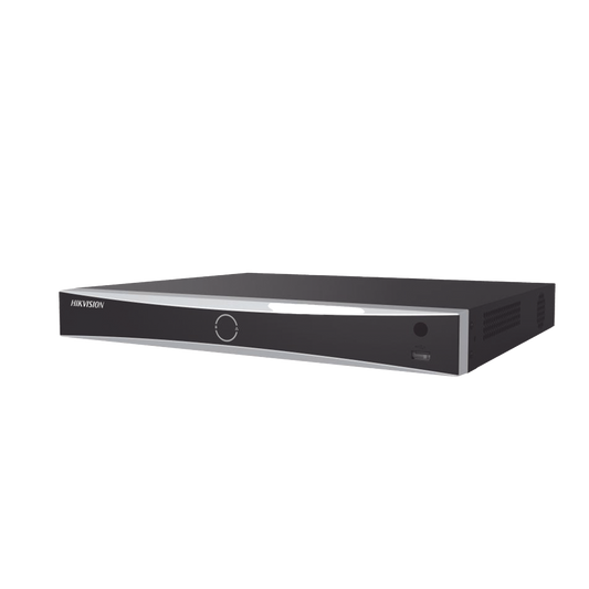 [Acusearch] NVR 12 Megapixel (4K) / 16 Canales IP / 16 Puertos PoE+ / ACUSENSE / Reconocimiento Facial / POS / 2 Bahías de Disco Duro / HDMI en 4K / Alarmas I/O
