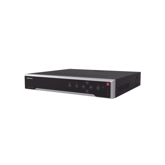 [Doble Poder de Decodificación] NVR 32 Megapixel (8K) / 32 Canales IP / 24 Puertos PoE+ / AcuSense / ANPR / Conteo de Personas / Heat Map / 4 Bahías de Disco Duro  / HDMI en 8K / Soporta POS / Alarmas I/O / Smart Search