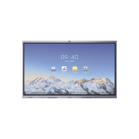 Pantalla Interactiva Touch de 75" Android 13 (Actualizable a Andriod 14) / Certificado EDLA / Cámara Web 8 MP / Resolución 4K / Bocinas Integradas / Entradas HDMI y VGA / Incluye 2 Lápices para Escribir