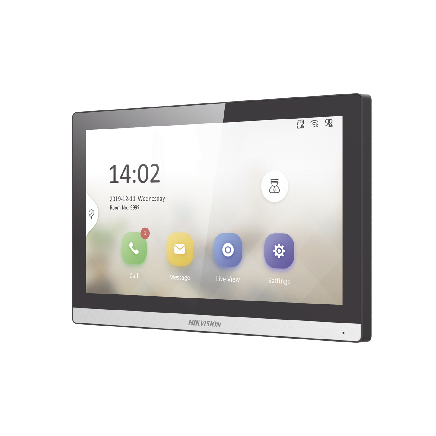 Monitor IP WiFi Touch Screen 7" para Videoportero IP / Vídeo en Vivo / PoE Estándar / Apertura Remota / Llamada Entre Monitores / Audio bidireccional / Borde slim