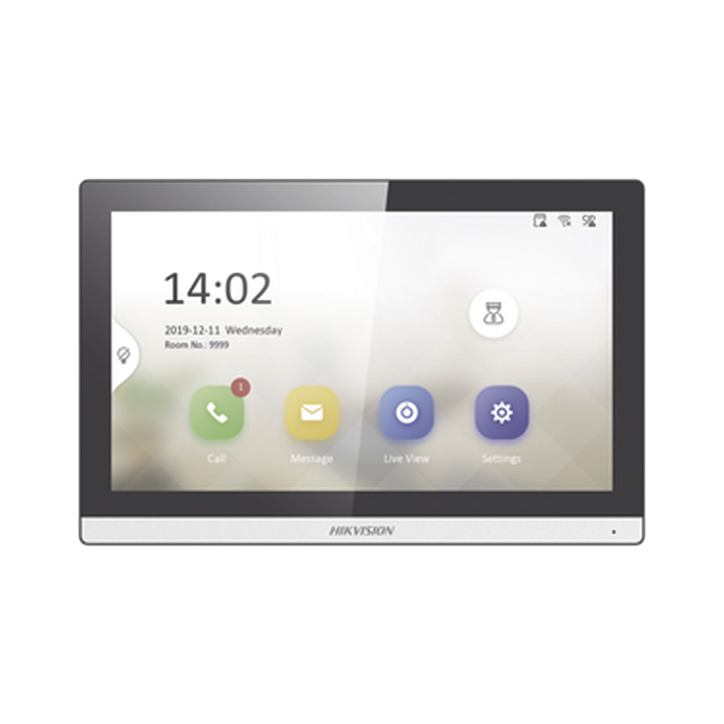 Monitor IP WiFi Touch Screen 7" para Videoportero Hibrido / Vídeo en Vivo / Apertura Remota / Llamada Entre Monitores / Audio bidireccional / Borde slim