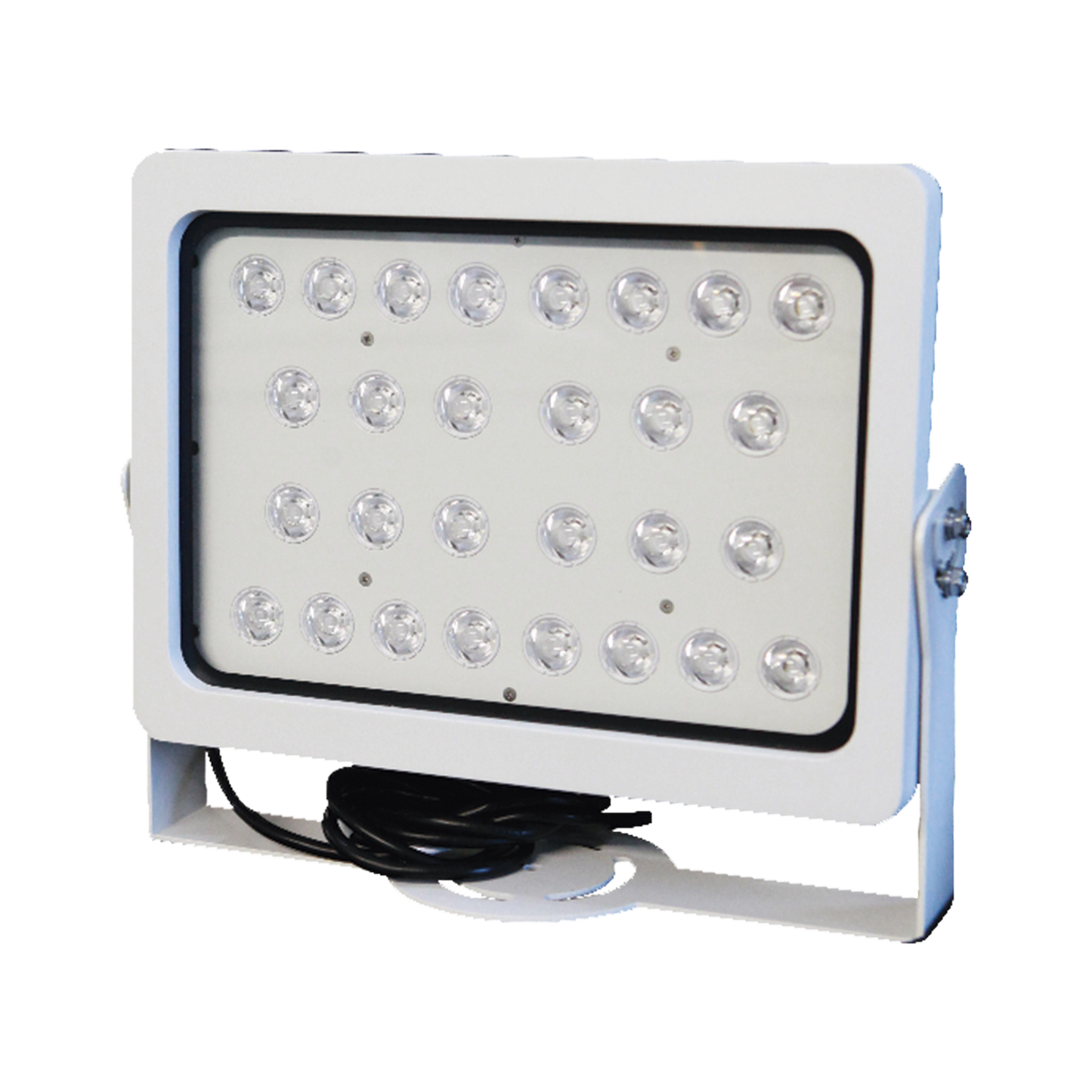 Lampara IR de Luz Estroboscópica / Luz LED Alta Potencia / 28 Lámparas LED / Cuerpo de Aleación de Aluminio / Vidrio Templado / IP66