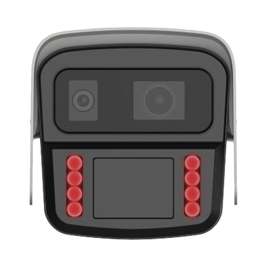 Bala IP 4 Megapixel / ANPR / Radar Interconstruido Medición de 10 a 100 Km/h / Reconocimiento y Captura de Placas Vehiculares para Trafico de Alta Velocidad / DARKFIGHTER / WDR 140 dB / IP67 / IK10 / Lente Mot. 8 a 32 mm / 100 mts IR / MicroSD