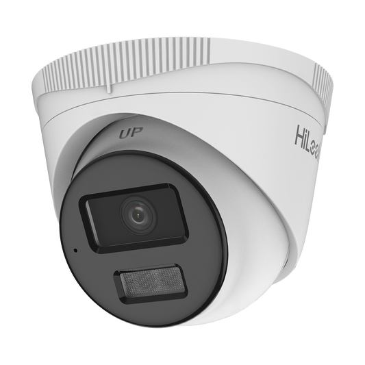 Domo IP de 4 Megapixel  / Lente 2.8 mm / Ángulo de visión 104° / 20 mts IR / Micrófono Integrado / ACUSENSE Lite / Exterior IP67 / PoE / dWDR / H.265+ / ONVIF
