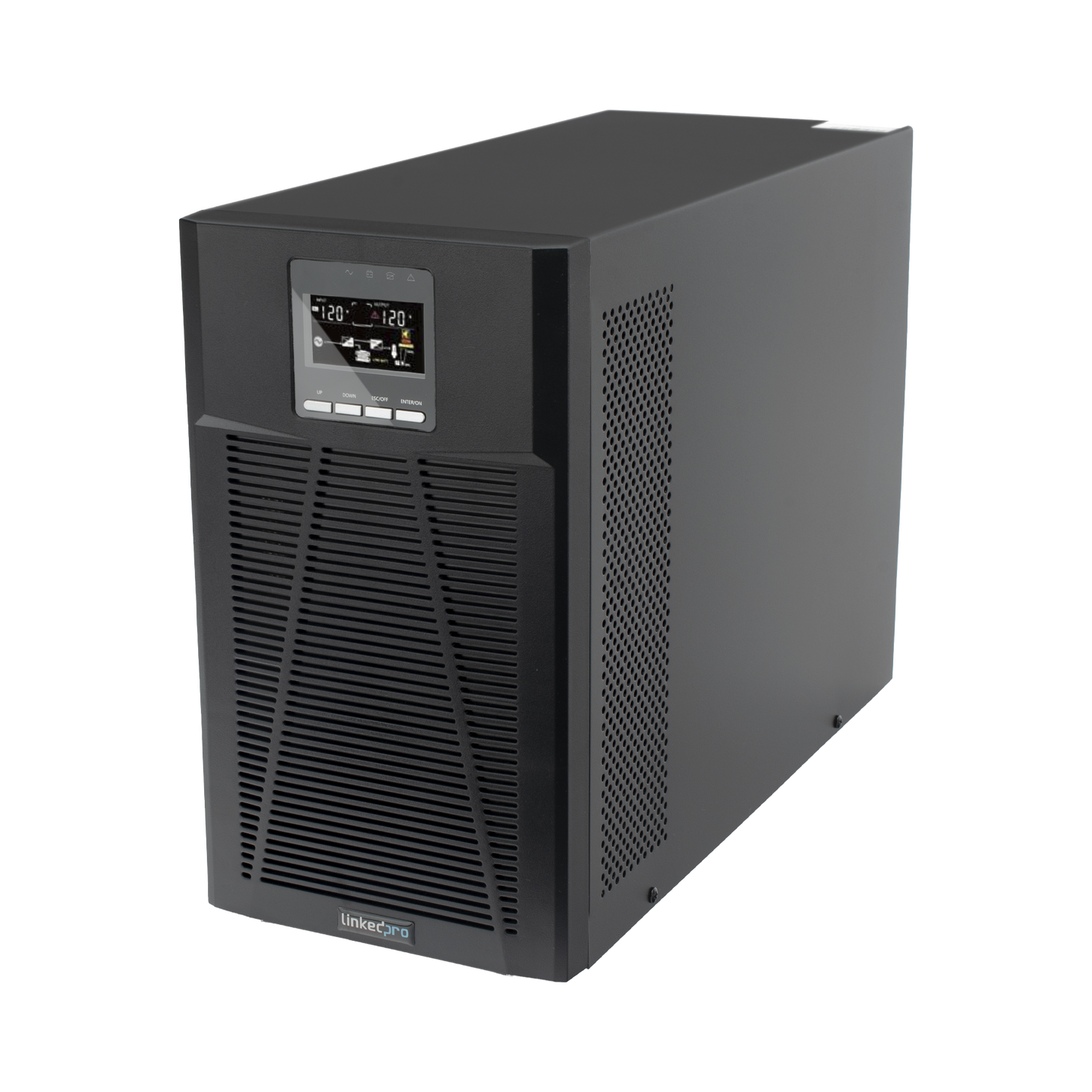 UPS 3000VA / 2700W Online Doble Conversión /Pantalla LCD / 4 tomas 5-15R / Regulación de Voltaje / Protección RJ45