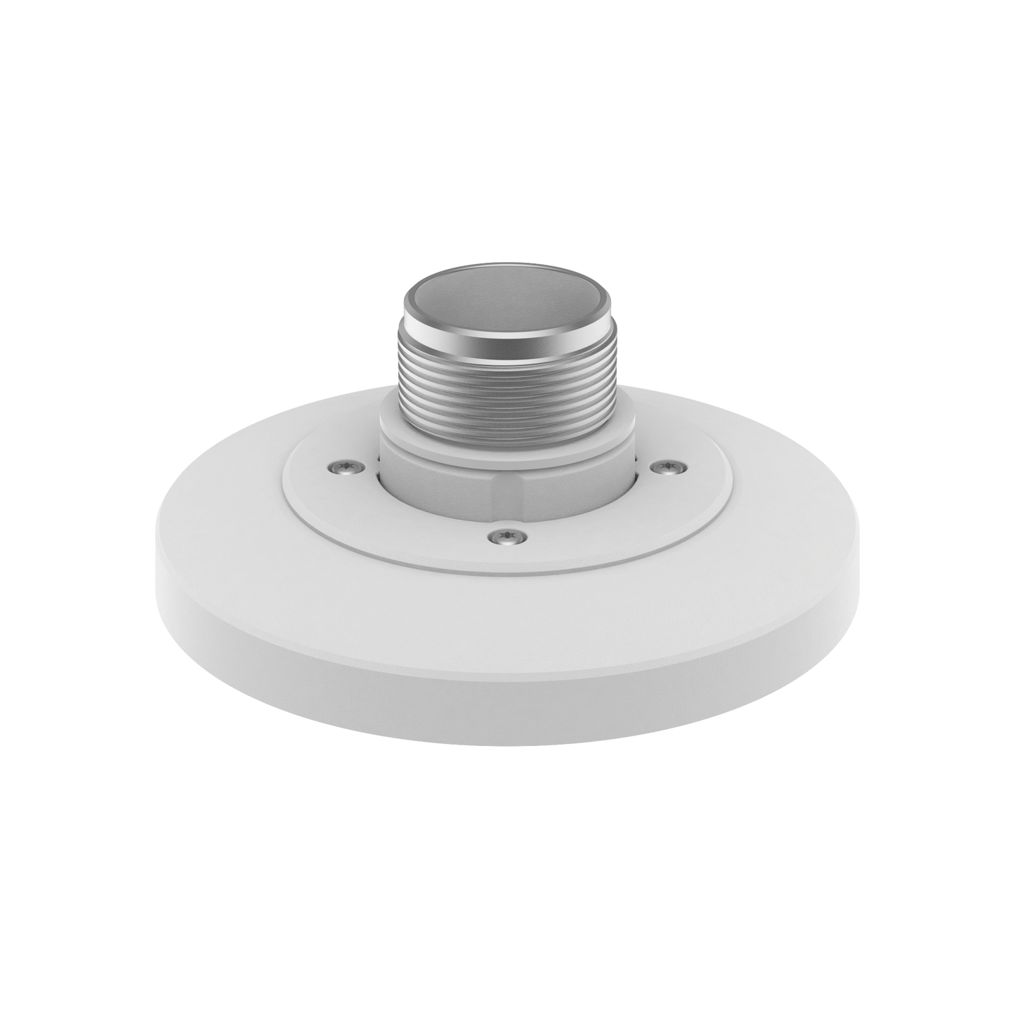 Adaptador tipo Plato necesario para montar en Pared o Techo Cámaras Hanwha serie QNV-C