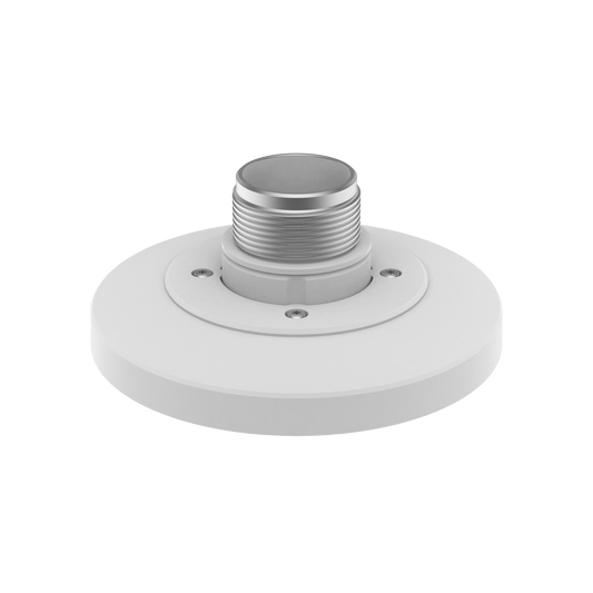 Adaptador tipo Plato necesario para montar en Pared o Techo Cámaras Hanwha serie QNV-C