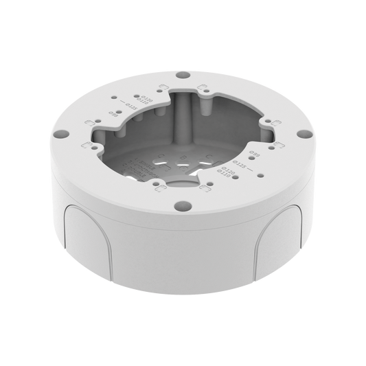 Caja de conexion para tipo Domo y Flat-eye Hanwha  QNE-8011R, QNE-8021R, QND-6011, QNV-C8083R, QNV-C9083R