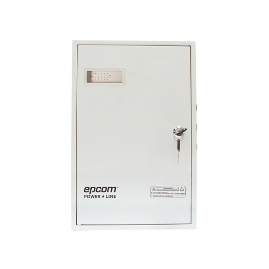 Fuente de Poder Profesional /  4 Salidas / 11-15 Vcc / 6 Amper /  Soporta Batería de Respaldo (No Incluida) / Voltaje de Entrada: 100 - 240 Vca